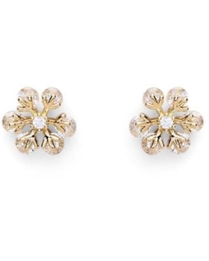 Scanlan Theodore Crystal Petal Studs - Multicolor