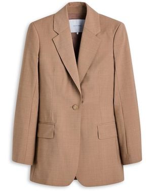 Scanlan Theodore Soft Single Breasted Jacket - Natural