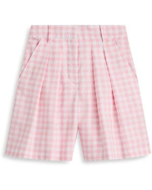 Scanlan Theodore Gingham Short - Pink
