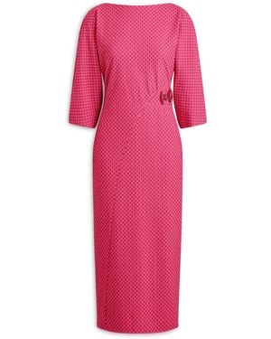 Scanlan Theodore Resin Pencil Dress - Pink