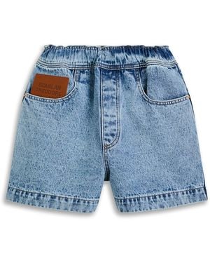Scanlan Theodore Denim Soft Waist Short - Blue