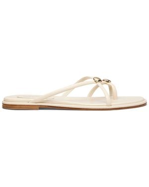 Scanlan Theodore Ilios Flat Sandal - White