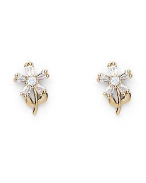 Scanlan Theodore Crystal Flower Studs - Multicolor