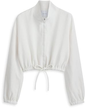 Scanlan Theodore Funnel Neck Soft Jacket - White