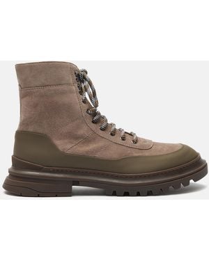 SCAROSSO Federico Taupe Suede - Brown