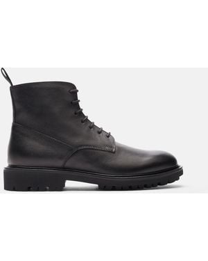 SCAROSSO Thomas Black Grain Boots