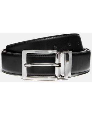 SCAROSSO Cintura Reversibile Mista Nera/Marrone - Schwarz