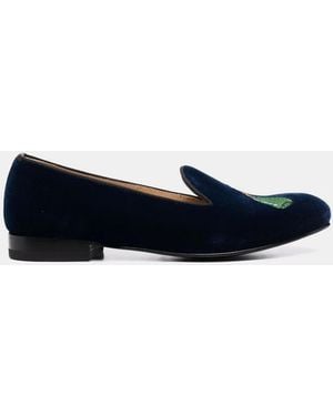 SCAROSSO Daisy Velvet - Bleu