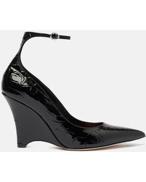 SCAROSSO Marta Iii Croco - Black