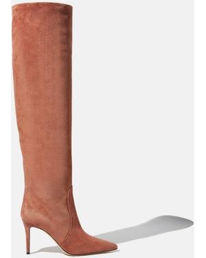 SCAROSSO Heeled Boots - Bianco