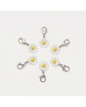 SCAROSSO Charms A Fiore - Bianco