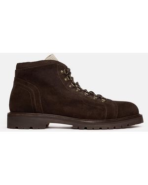 SCAROSSO Theodore Mocha Suede - Braun
