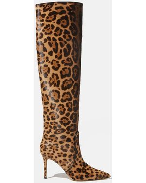 SCAROSSO Carra Silver Boots - Multicolor