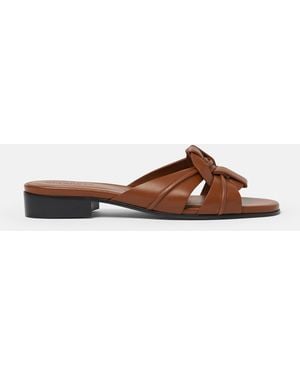 SCAROSSO Sliders - Brown