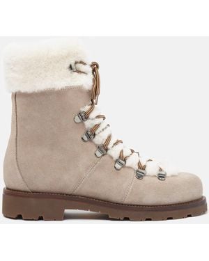 SCAROSSO Kat Fur Suede - Natural