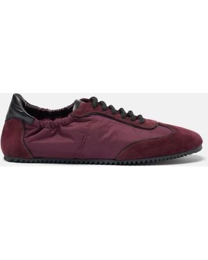 SCAROSSO Riley Burgundy Nylon - Purple