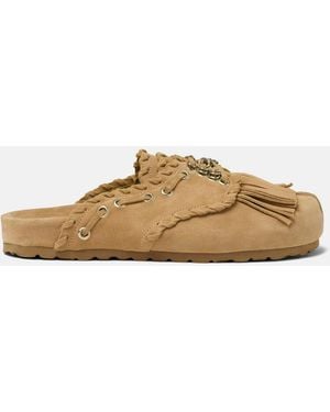 SCAROSSO Flora Suede - Brown