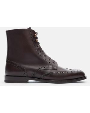 SCAROSSO Stefania Marrone Boots - Brown