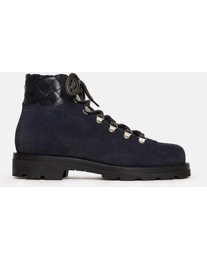 SCAROSSO Catherine Woven Suede - Blu