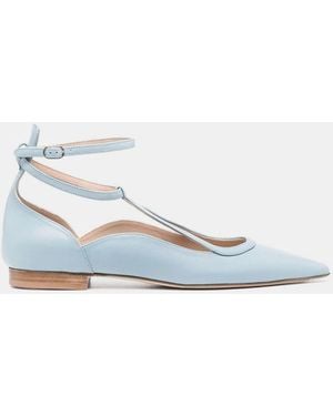 SCAROSSO Ballerina Shoes - Blue