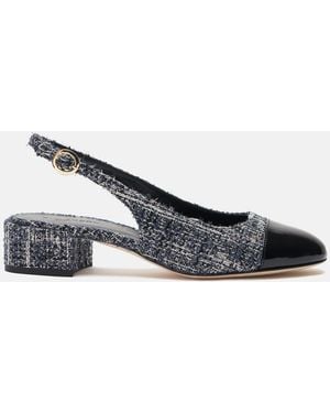 SCAROSSO Coco Tweed - Blue