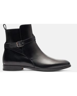 SCAROSSO Lara Nera Jodhpur Boots - Black