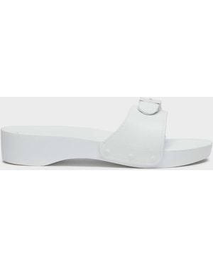 Scholl Pescura Heel Aqua - Bianco
