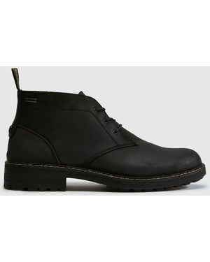 Barbour Shawdon Chukka Boots - Black