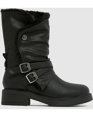 Blowfish Voyage Cosy Boots - Black