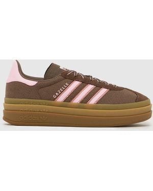 adidas Gazelle Bold Trainers - Brown