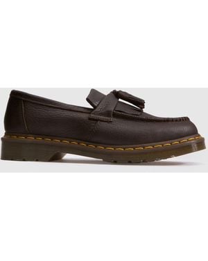 Dr. Martens Adrian Tassel Loafer Shoes - Brown