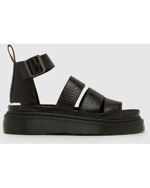 Dr. Martens Clarissa Quad Sandals - Black