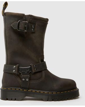 Dr. Martens Anistone Hi Boots - Brown