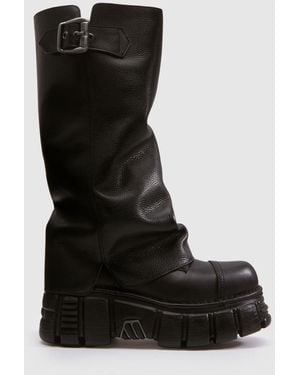 New Rock Gaiter Flats - Black