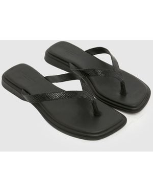 Vagabond Shoemakers Shoemakers Izzy Flip Flop Sandals - Black
