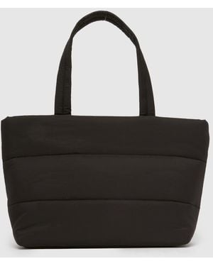 schuh Jennifer Puffy Tote Bag - Black