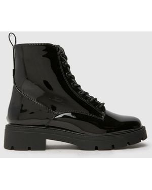 schuh Andria Lace Up Boots - Black
