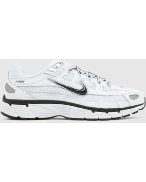 Nike P-6000 Trainers - White