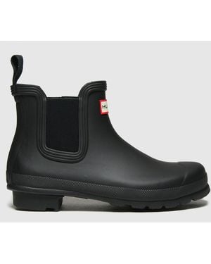 HUNTER Original Chelsea Boots - Black