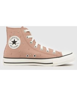 Converse All Star Hi Trainers - Pink
