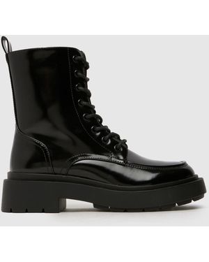 schuh Angie Chunky Boots - Black