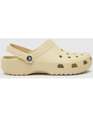Crocs™ Classic Clog Sandals - Natural