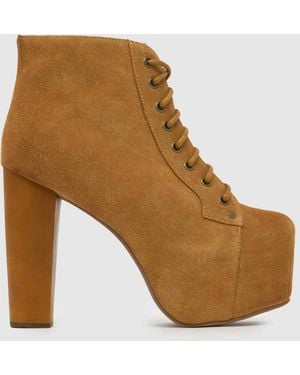Jeffrey Campbell Lita Platform Boots - Brown