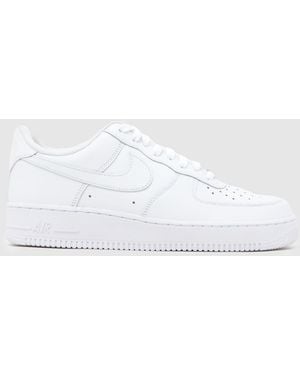 Nike Air Force 1 Trainers - White