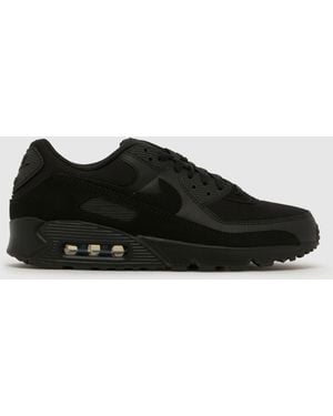 Nike Air Max 90 Trainers - Black