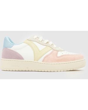 Victoria Madrid Serraje Trainers - Natural