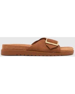 TOMS Marin Slide Sandals - Brown