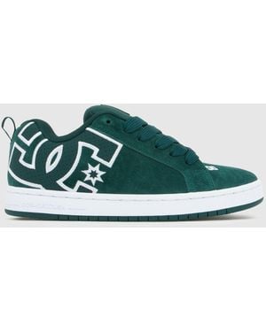 Dc Court Graffik Trainers - Green