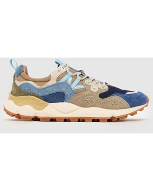 Flower Mountain Yamano 3 Trainers - Blue