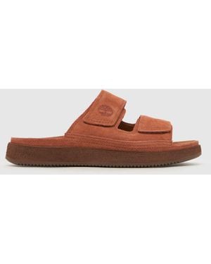 Timberland Casco Cove Slide Sandals - Brown